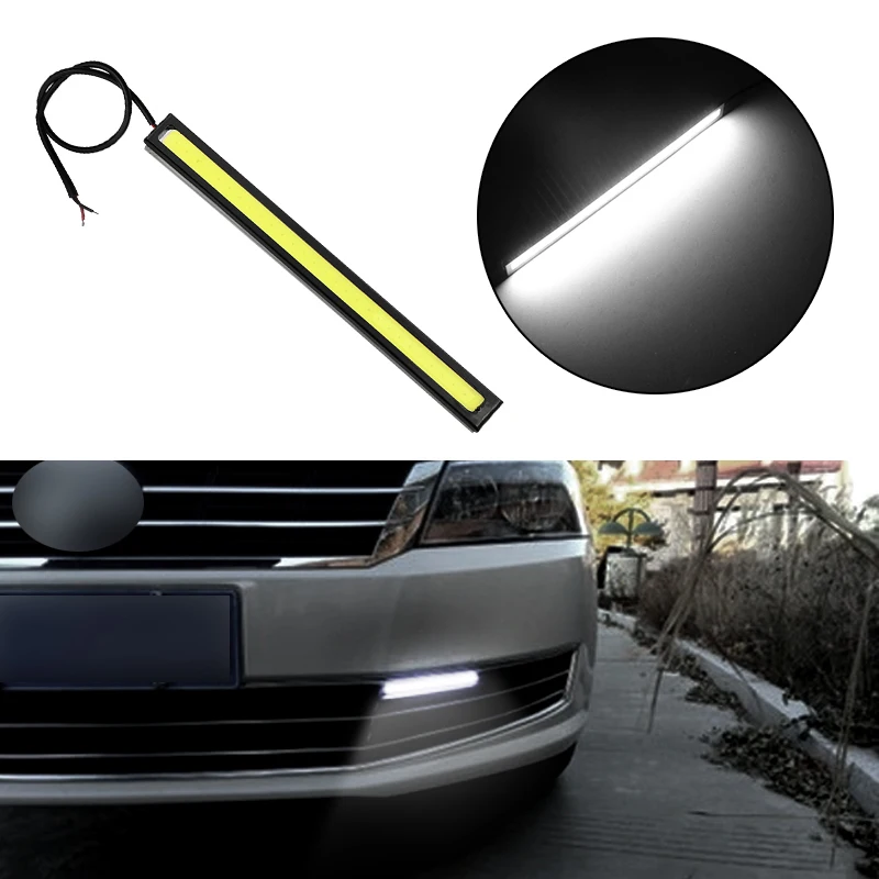 1 шт. обновление ультра яркий светодиодный дневные ходовые огни DC 12V 17 см