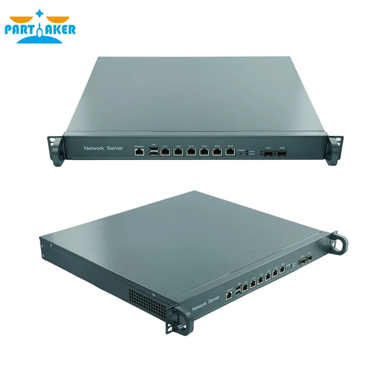 Сетевой маршрутизатор 1U 6 гигабитных портов ethernet Поддержка питания ATX процессор