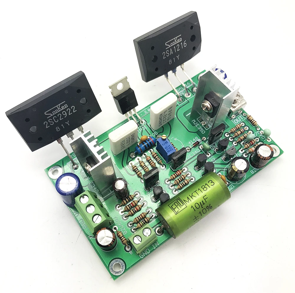 Lusya Sanken 2SC2922/2SA1216 Плата усилителя большой ток полевой эффект стерео класса дискретный усилитель мощности плата A9-010