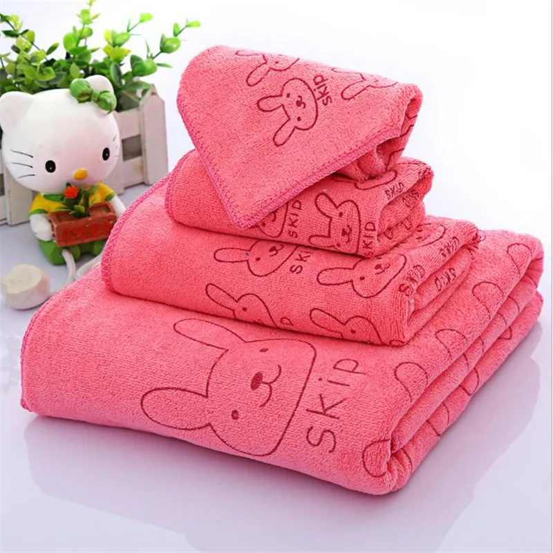 Pink 4 шт./компл. микрофибра сильнопоглощающее водяное банное полотенце для домашних животных полотенца для собак пляжное полотенце s Spa полотенце для взрослых детей - Цвет: Pink