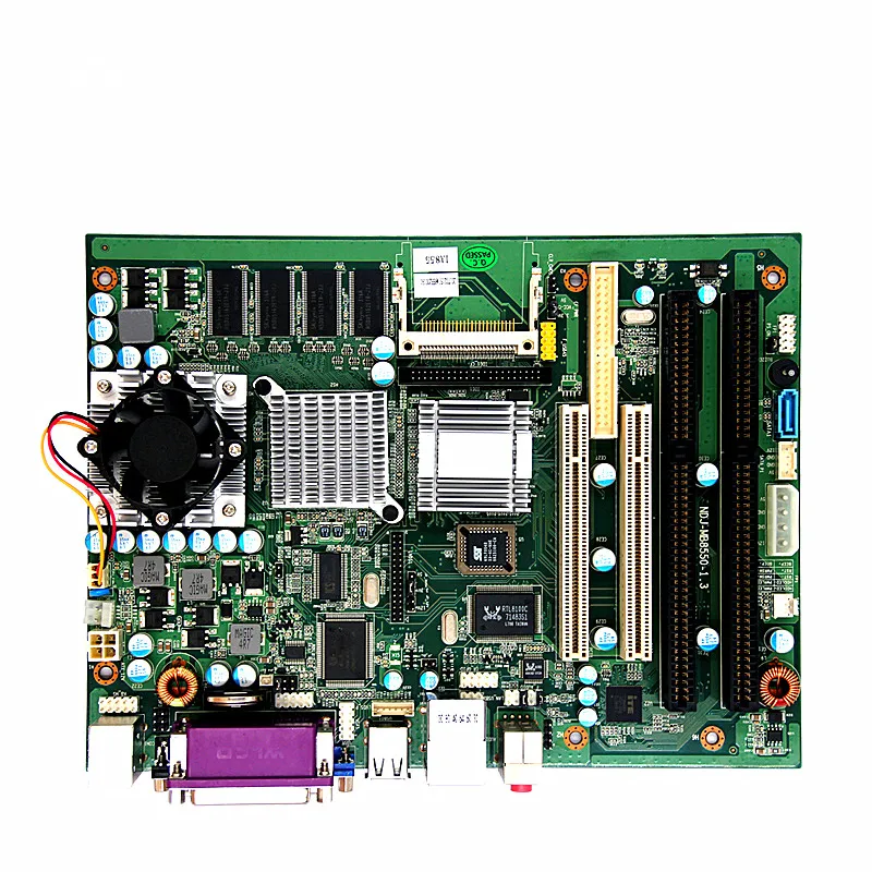 Подходит для ISA855 новая материнская плата 855 чип CF слот 24 битный LVDS двойной экран