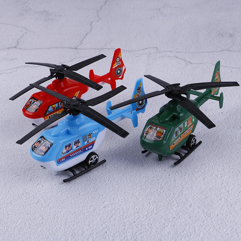 Фото 2021 новый комплект из 2 предметов с оттяжкой назад Вертолет игрушки самолет модель
