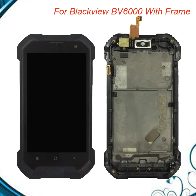 Для 4 7 дюймов Blackview BV6000 ЖК дисплей + сенсорный экран 100% протестированный