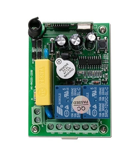 Новая беспроводная радиочастотная система дистанционного управления AC220V 2CH