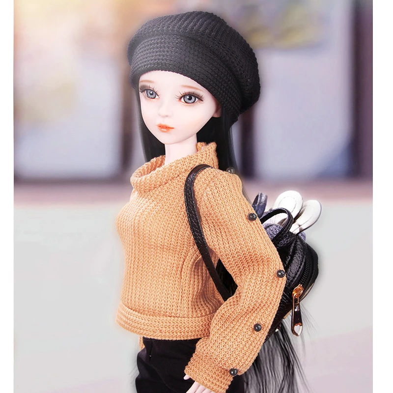 Оригинальная ручная работа 1/3 Bjd кукла полный комплект большой 60 см Модная