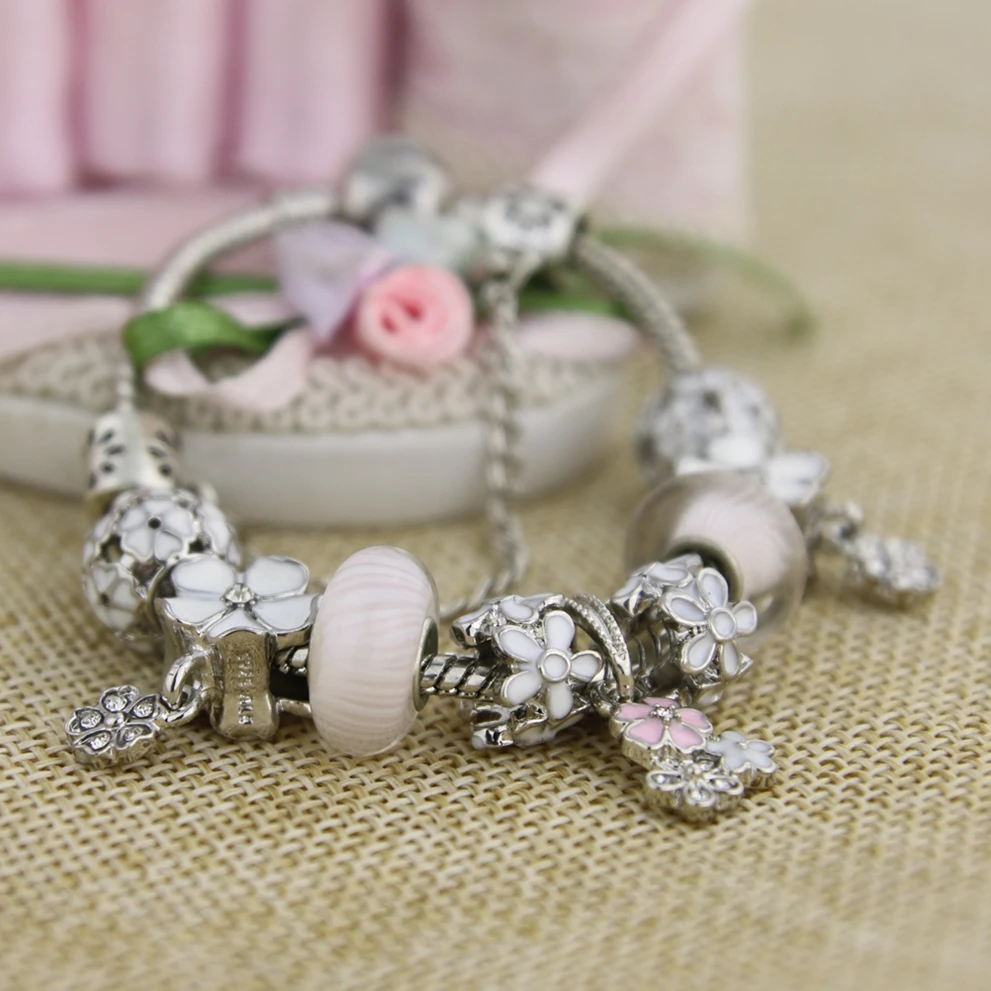 KEORMA Charms Bracelet For Women Fashion DIY Bead Fit Europe Snake Jewelry Lover's Gift | Украшения и аксессуары