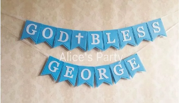 Ручная работа флажки для детского праздника персонализированное название