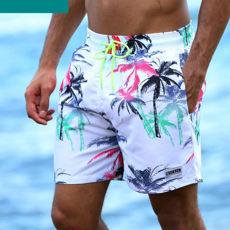 Купальник для мужчин пляж быстро высыхает дышащая ткань Водонепроницаемые шорты