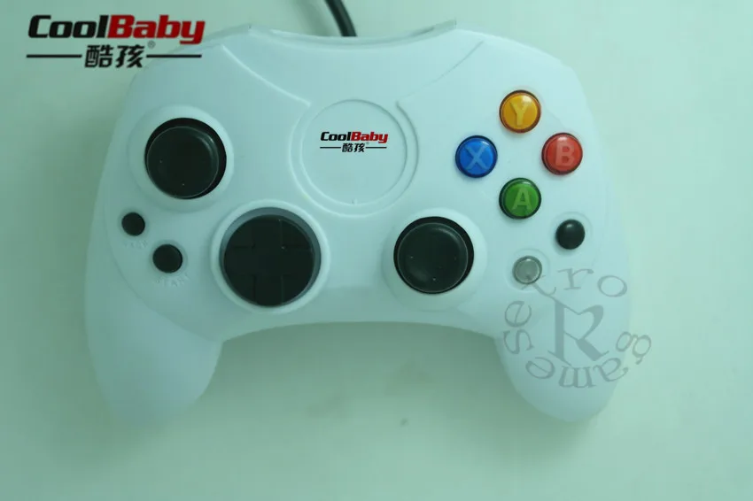 Классический проводной джойстик контроллер для Microsoft оригинальный Xbox черный