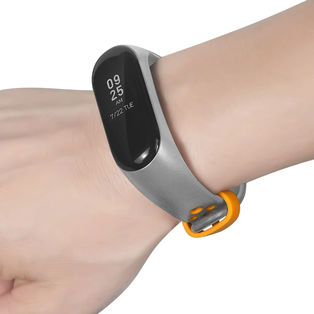 Ремешок для Xiaomi Mi Band 3 металлический браслет из нержавеющей стали | Электроника