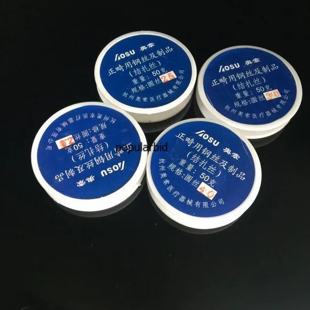 4 рулона стоматологической лигатурной проволоки (0 2 мм + 0 25 3 мм)|ligature wire|dental ligaturewire