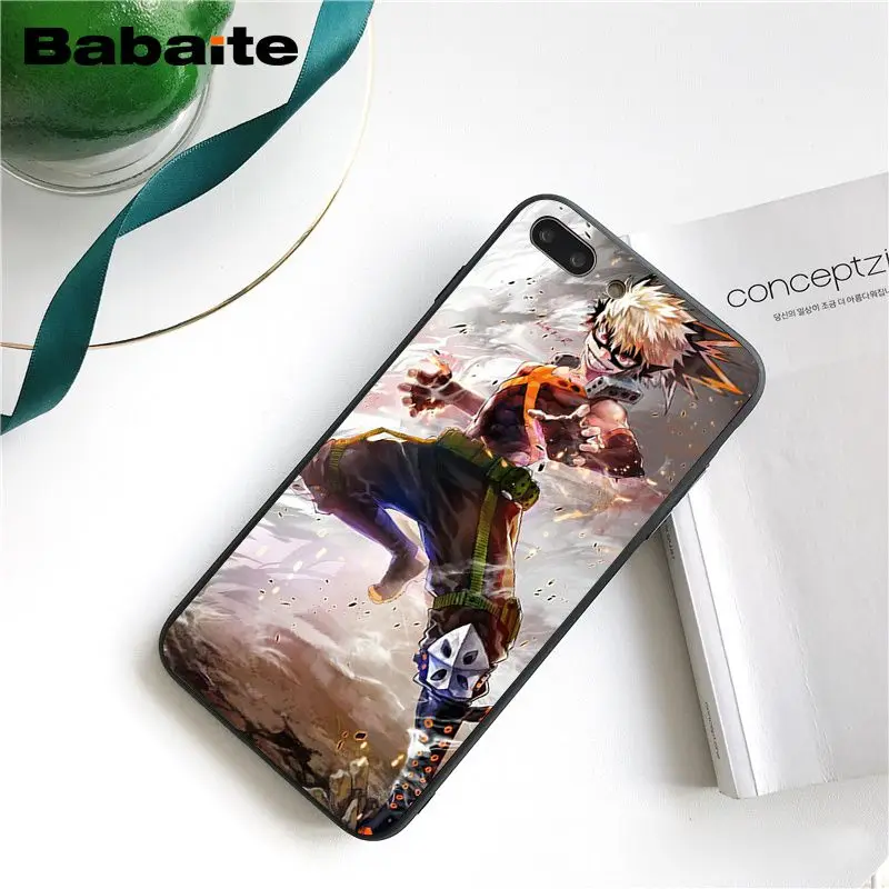 Babaite аниме мой герой Boku no Hero academic deku bakugou чехол для телефона для iphone 11 Pro 11Pro Max X XS MAX 6 6S 7 8 Plus 5 5S XR