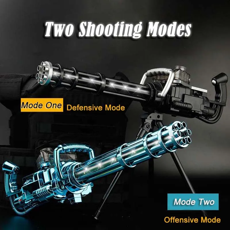 Электрический водяной пистолет игрушка пушка оружие с мягкими пулями для детей