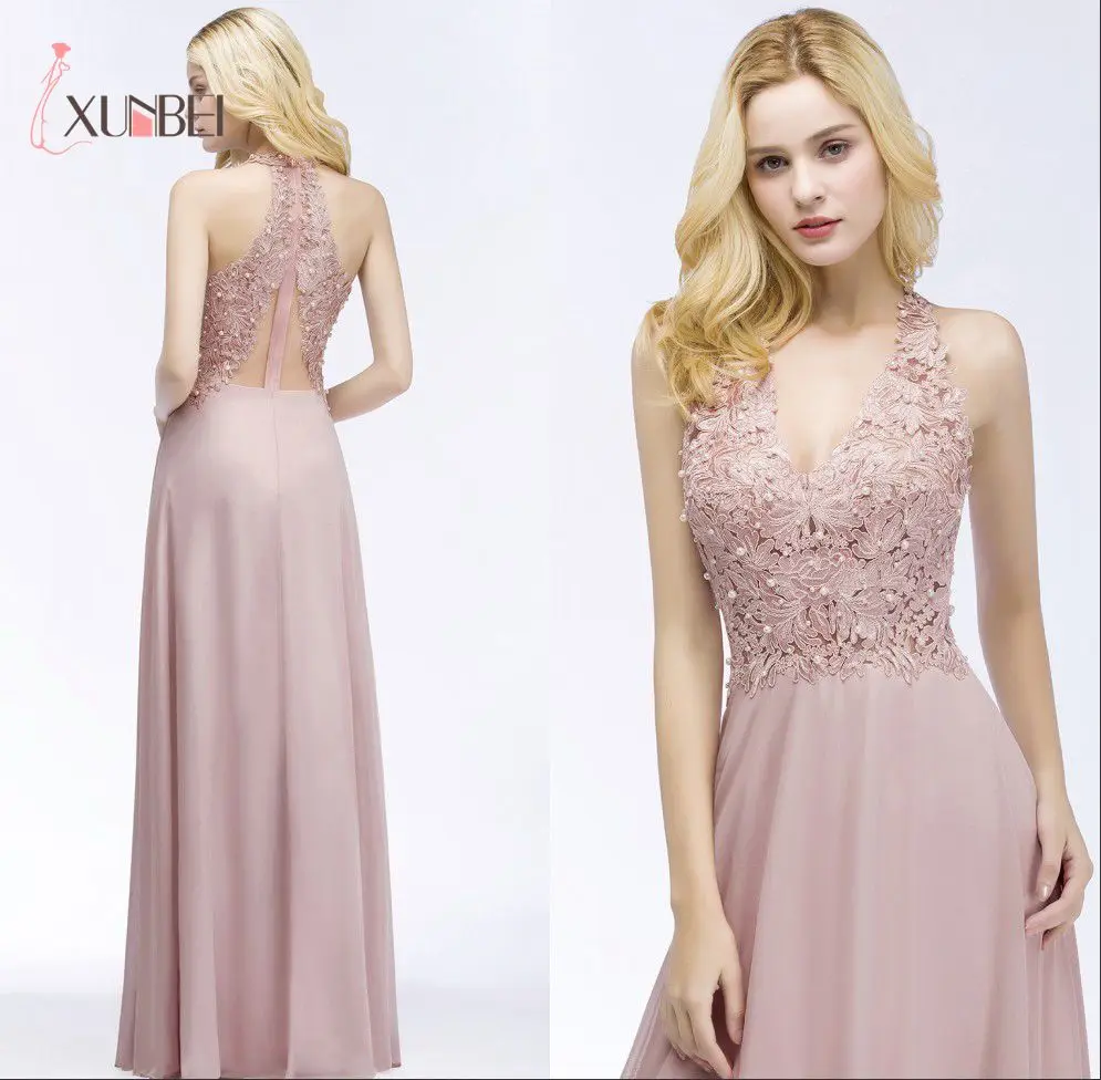 Robe demoiselle d'honneur сексуальные розовые кружевные платья подружки невесты с