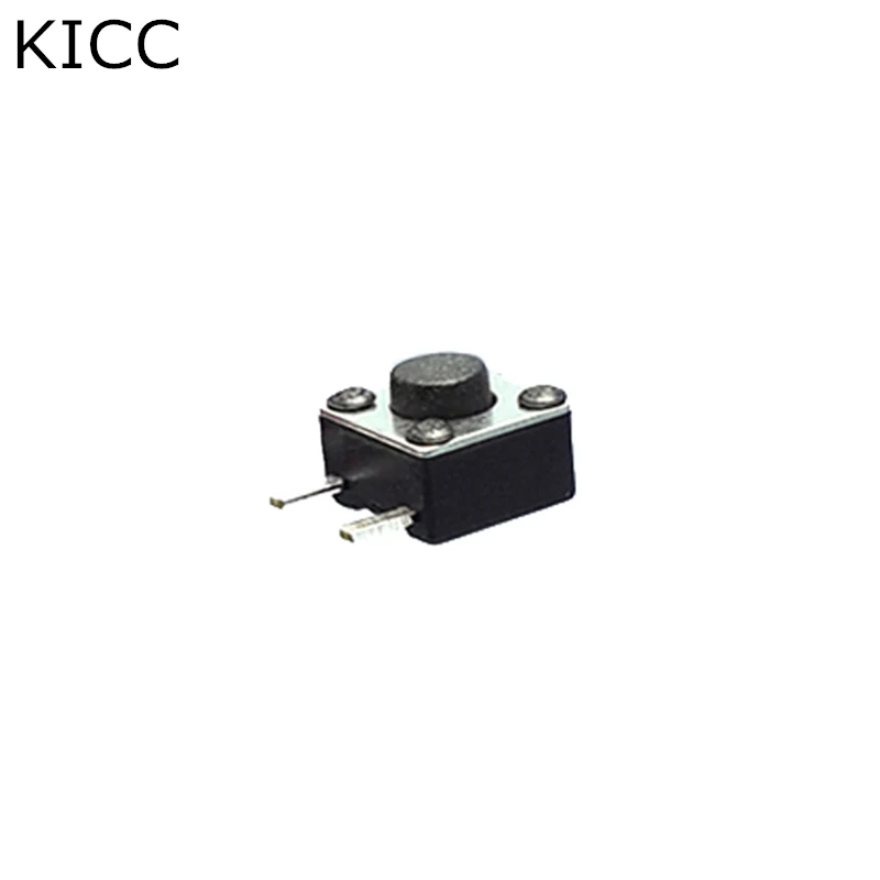 

100Pcs Touch micro switch button Side pin 4.5*4.5*9 4.5x4.5x9mm 2Pin