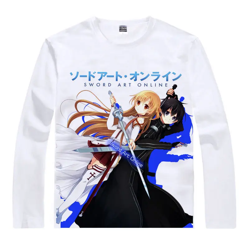 Обувь для вечеринки в Стиле косплей Sword Art Online (SAO) футболка Shino Asada Длинная Рукава s
