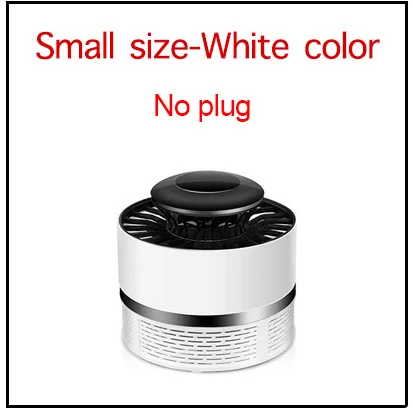 Small White no plug Лампа-убийца от комаров, ловушка от насекомых, мух, USB, мухобойка, убийца насекомых, светодиодный, УФ, Ночной светильник, электрические репелленты, лампы - Цвет: Small White no plug