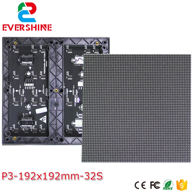 HD P3 SMD2121 полноцветный рекламный медиа светодиодный модуль дисплея 64x64 пикселей