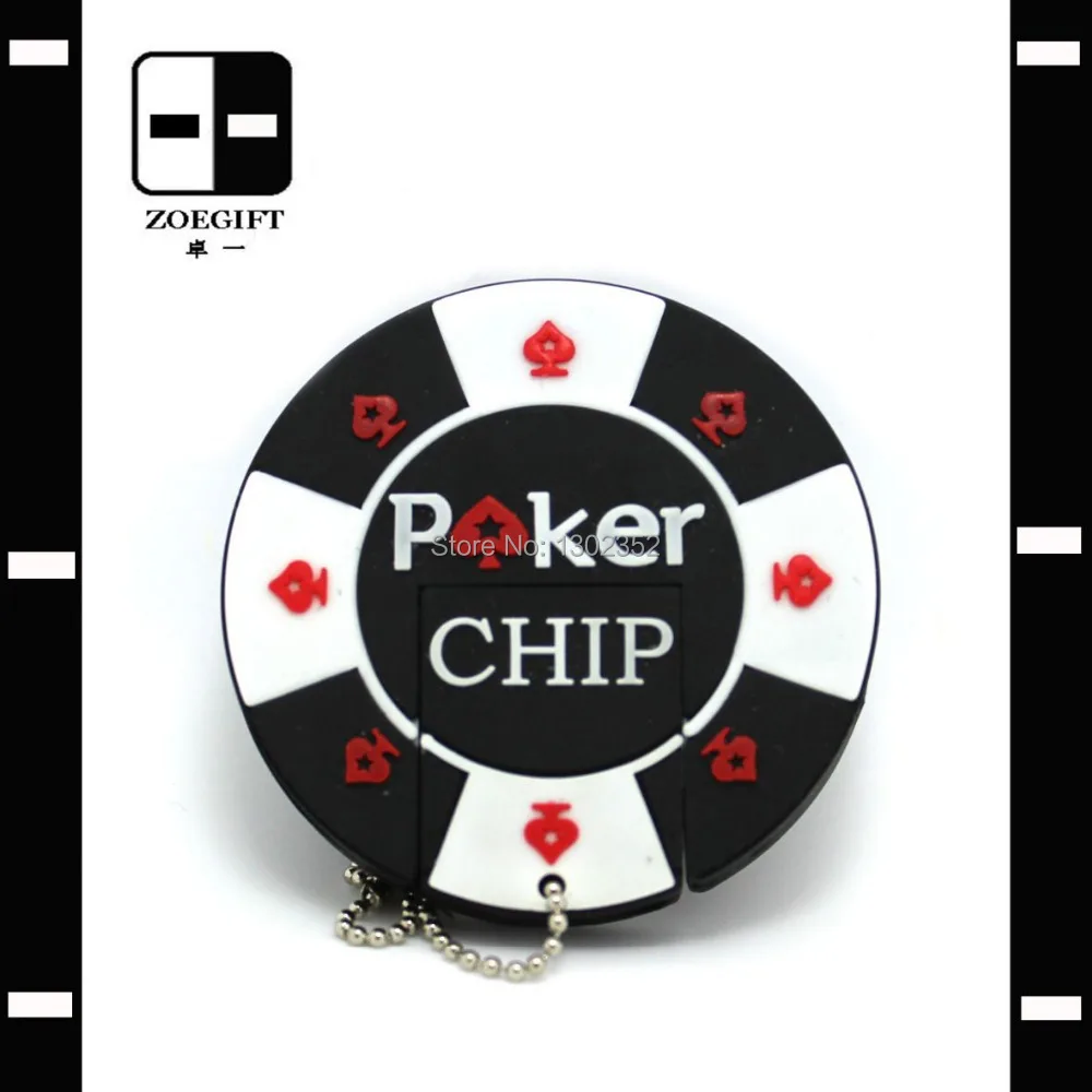Promotional Poker Chip Cheap USB Pen Drive True Memory Card Personalized Gifts Drop Shipping | Компьютеры и офис
