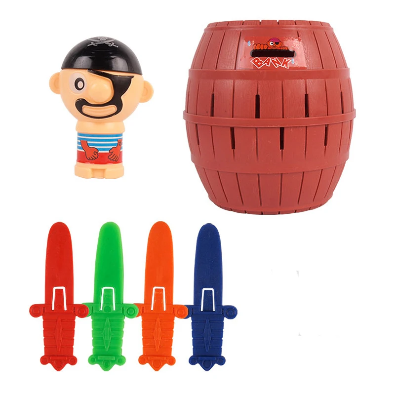 Lucky Stab игра "Пиратский бочонок" Tricky Funny Lucky Stab Pop Up Toy розыгрыши игрушки для детей детский подарок