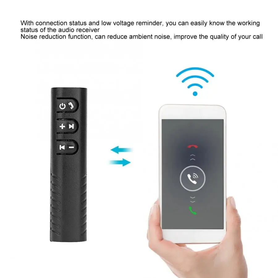 3,5 мм Автомобильный Bluetooth аудио aux-приемник выход Bluetooth адаптер шумоподавление(BT450) Bluetooth приемник автомобильные аксессуары