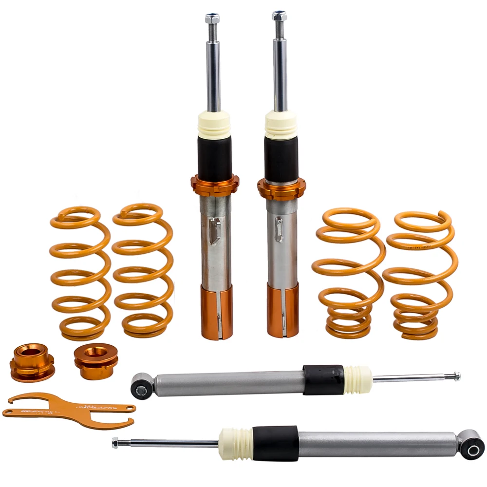 Coilover для Volkswagen Golf MK 5 V Jetta MK5 1.9TDI 1.6FSI 1.4FSI стойки Seat Leon Altea Toledo 3T 5P комплект