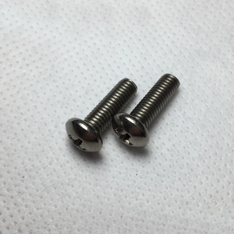 M5 механические болты из чистого титана с круглой головкой Phillips|screw pan head|titanium