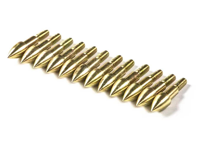 

50/100 Pcs Golden Target Arrow Tip OD 7.6mm ID 6.2mm Arrow shaft For Archery Hunting