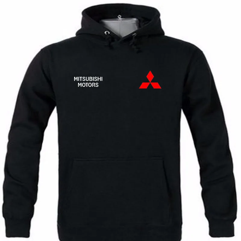 Толстовка с логотипом Mitsubishi pullvoer флисовая хлопковая толстовка капюшоном пуловер