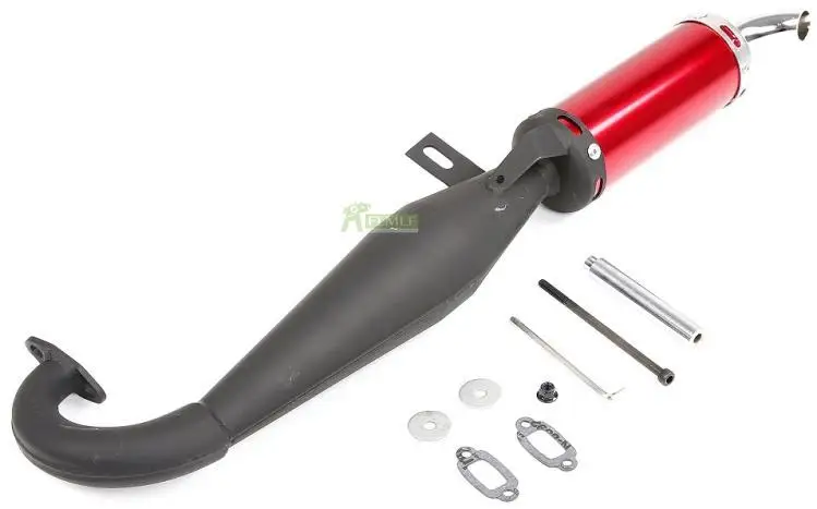 Комплект боковой выхлопной трубы глушителя подходит для 1/5 HPI ROVAN KM BAJA 5B 5T 5SC |