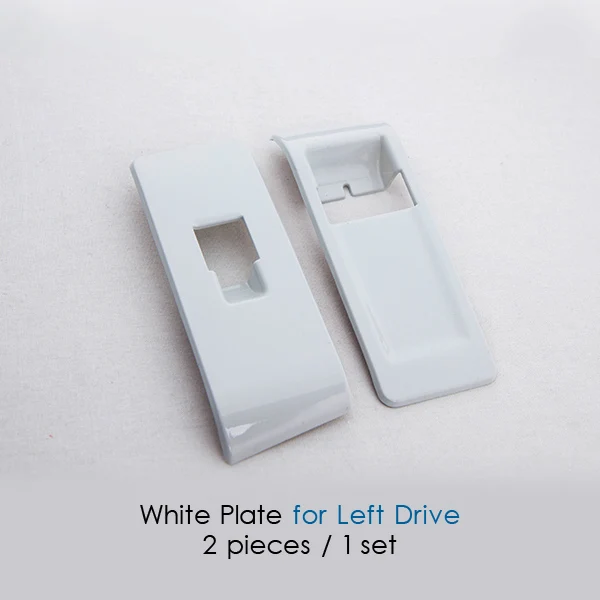 White plate Подходит для VW Beetle Автомобильная дверь окно переключатель панель декоративная крышка Накладка отделка внутренние аксессуары для стайлинга автомобилей - Название цвета: White plate