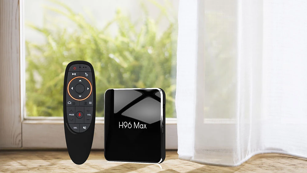 H96 Max ТВ приставка Android 8,1 Amlogic S905X2 LPDDR4 Четырехъядерный 4 Гб 64 Гб 2,4g и 5 ГГц Wifi BT4 100 m H.265 4 k контроллер вокале