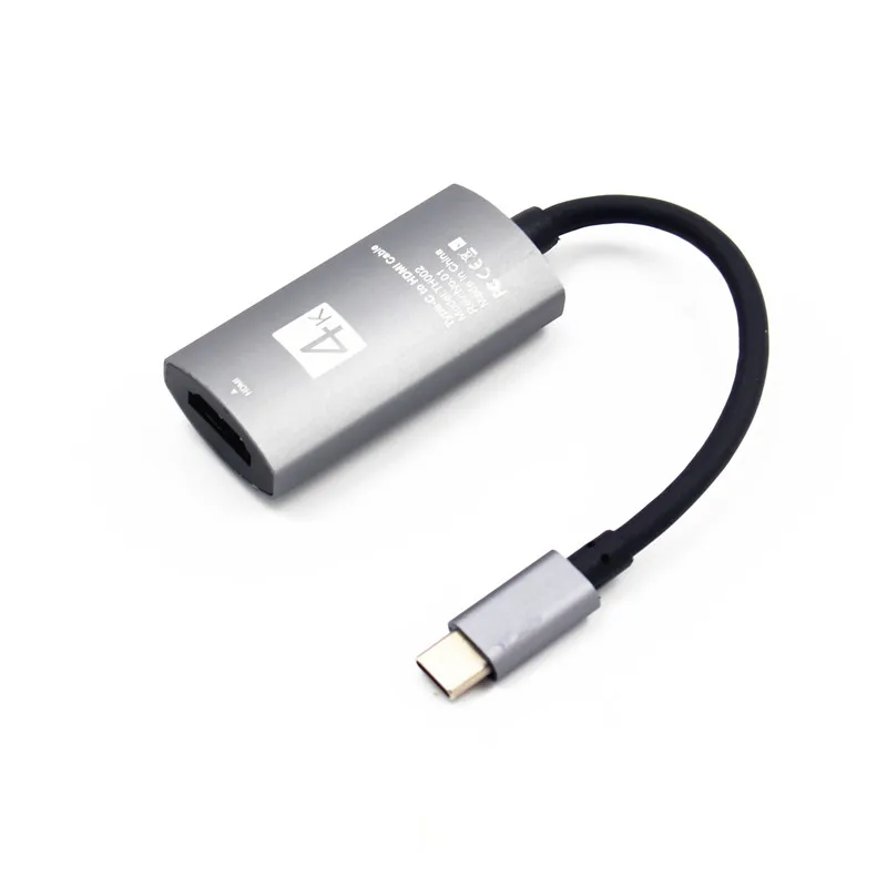 4K USB 3,1 тип-c USB C к HDMI кабель HD 4K для huawei Mate10 Galaxy S8 ноутбук проектор видео/аудио синхронная передача F2