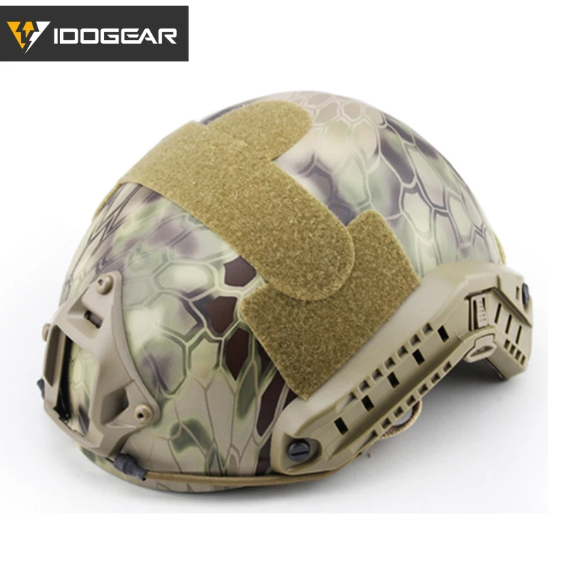 

IDOGEAR Tacitcal FAST Helmet MH Type Advanced Adjustment w/NVG Shroud+Side Rail Military Headwear