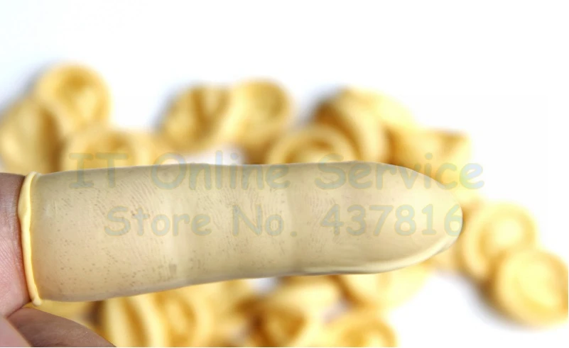 1000 латексная детская кроватка для пальцев Антистатическая безпыльная из