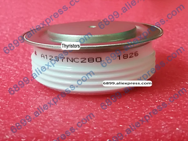 A1237NC280 ассиметричный Тиристор SCR 2800V 1237A Вес: 510 г Бесплатная доставка|thyristor scr|scr