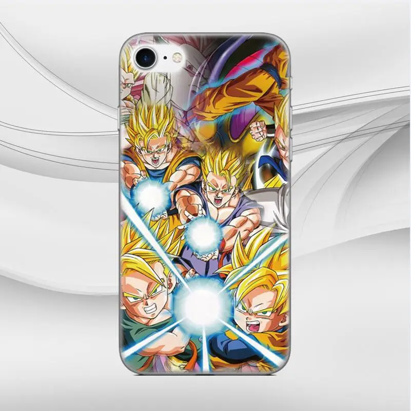 Чехол для телефона из ТПУ Dragon Ball Z Goku Fundas для Wiko View 2 Go XL/U Feel Lite/Lenny 5 4, чехол для телефона с изображением героя мультфильма «Джерри и Гарри» 2 3 Plus - Цвет: Style 4