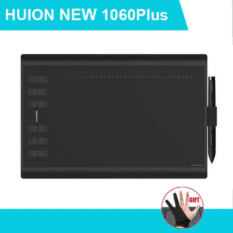 HUION 1060 Плюс графический планшет для рисования Графический | Компьютеры и офис