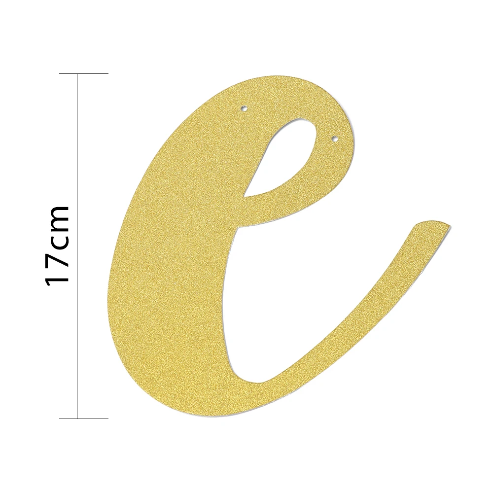 Золотой блеск один баннер для принцессы маленьких мальчиков и девочек первого