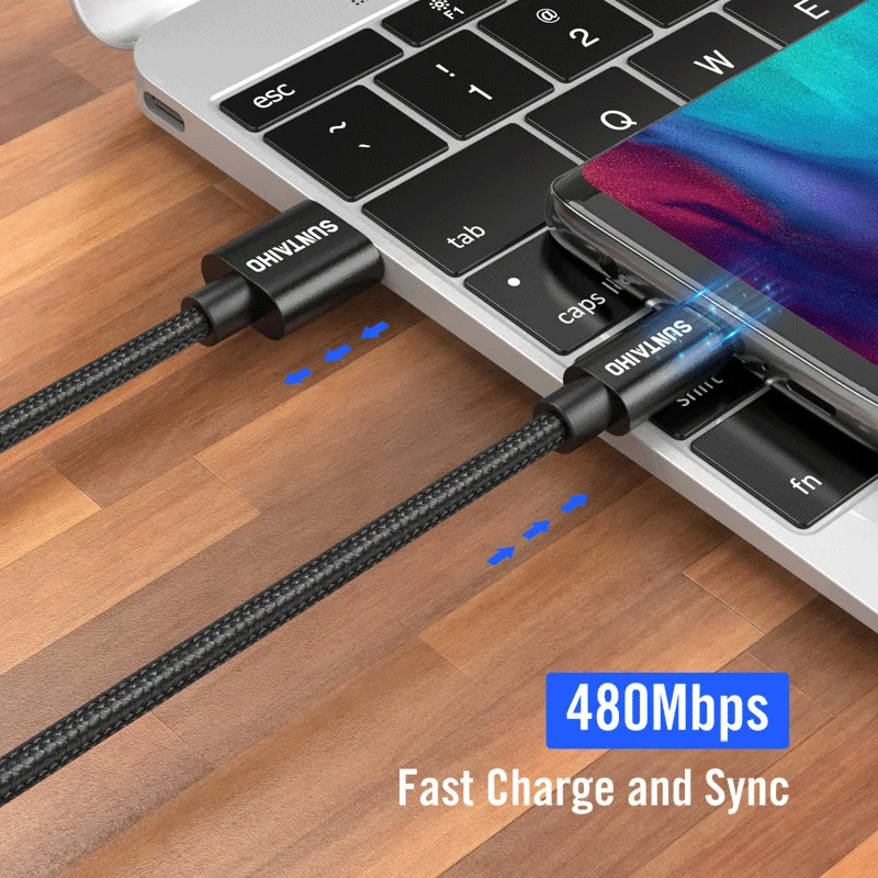 Suntaiho 2.4A usb кабель для айфона X зарядный кабель для айфона XR MAX XS 8 7 6 plus 5 s USB кабель для передачи данных телефонный провод для быстрой зарядки