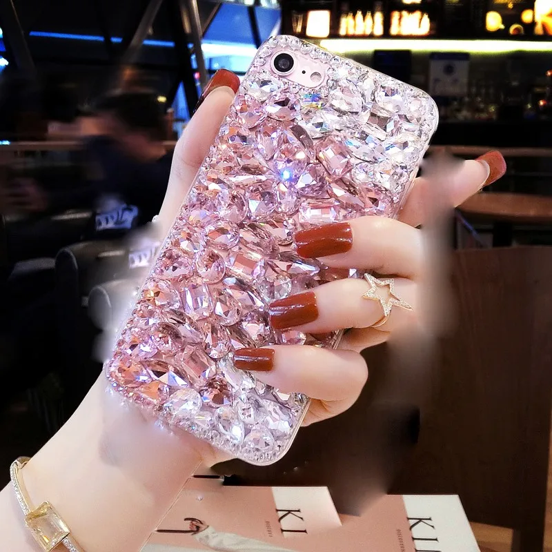 Роскошные Чехлы со стразами для Huawei Nova 4 3i 3 P30 20 Pro Honor 10 Lite V20 8A 8C Mate Женский Стильный