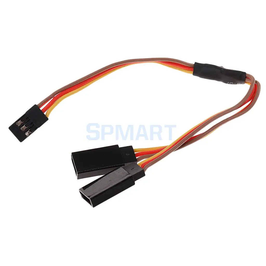 150 мм 2-Way Servo удлинитель Y КАБЕЛЬ свинцовый провод для JR Futaba RC автомобили самолет