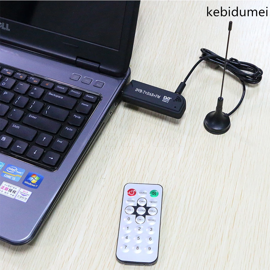 Цифровой ТВ ресивер kebidumei 2018 Новый RTL SDR USB 2 0 программное обеспечение FM радио DVB T