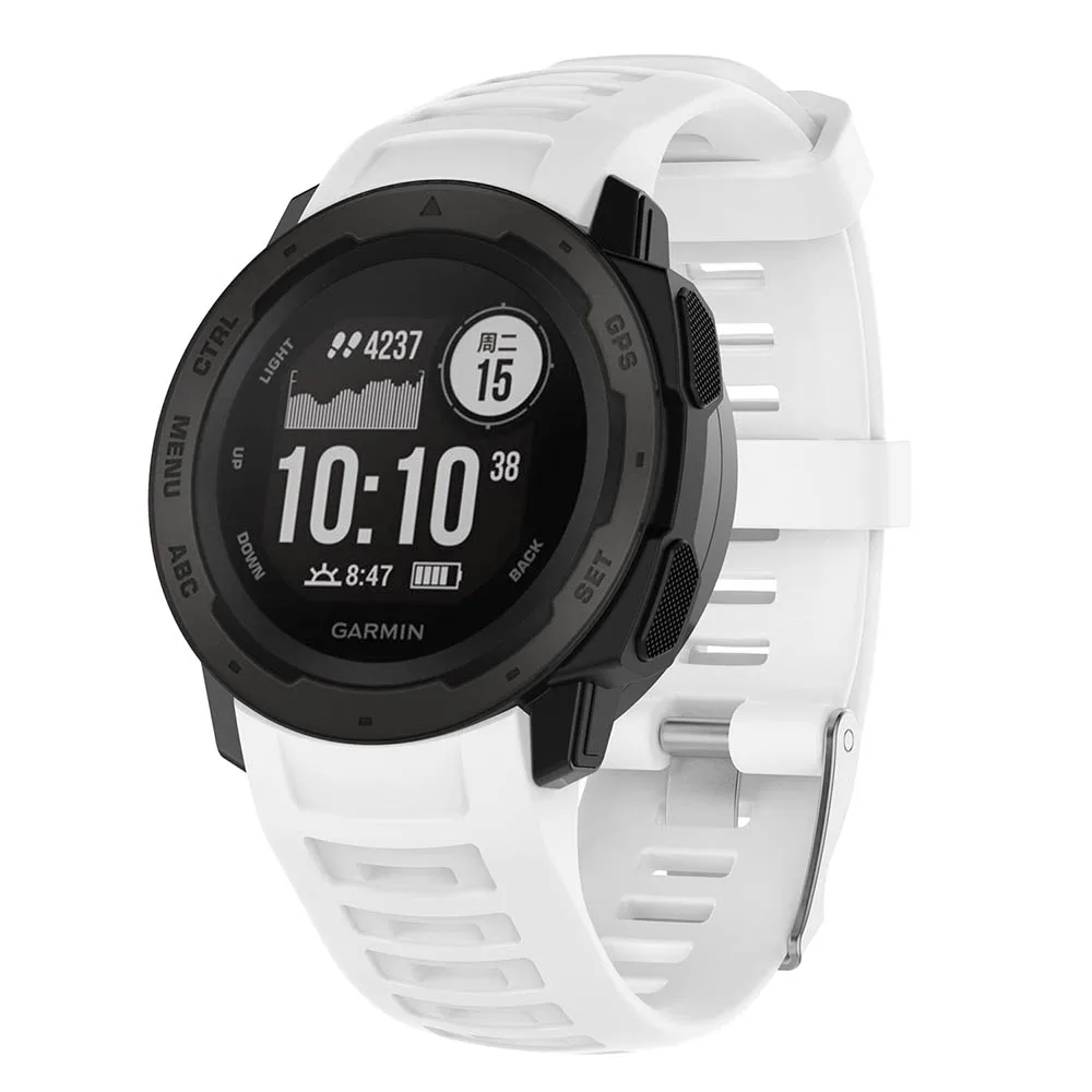 ZENHEO силиконовый ремешок для часов Garmin инстинкт Смарт часы 22 мм замена Браслет на