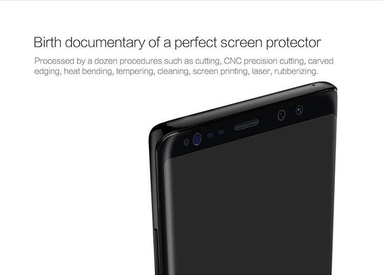 Nillkin защита экрана для samsung Galaxy Note 8 3D CP+ Max для samsung Galaxy Note 8 закаленное стекло для samsung Note 8 Стекло