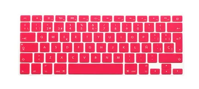 EU layout Pink EU версия испанская клавиатура крышка для Macbook A1369 A1466 A1502 A1286 A1502 A1425 A1398 Air Pro retina 13 1" Беспроводной A1314 - Цвет: EU layout Pink
