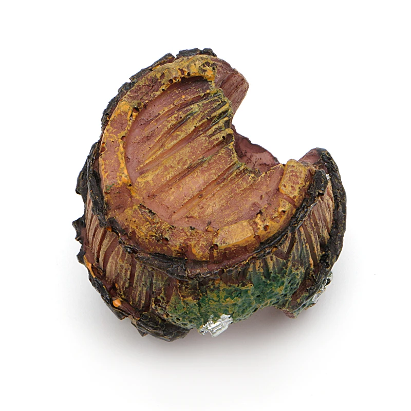 Бочка аквариума смолы пещера-украшение ландшафтного дизайна интерьера-Y102 | Дом и