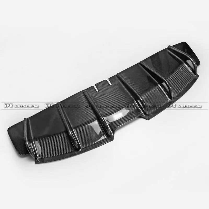 Задний диффузор из углеродного волокна с поддоном автомобильный Стайлинг