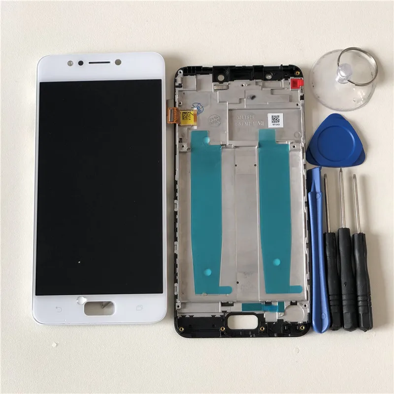 M& Sen для 5," Asus Zenfone 4 Max ZC520KL X00HD ЖК-дисплей+ сенсорная панель дигитайзер с рамкой для Zenfone 4 Max ZC520KL