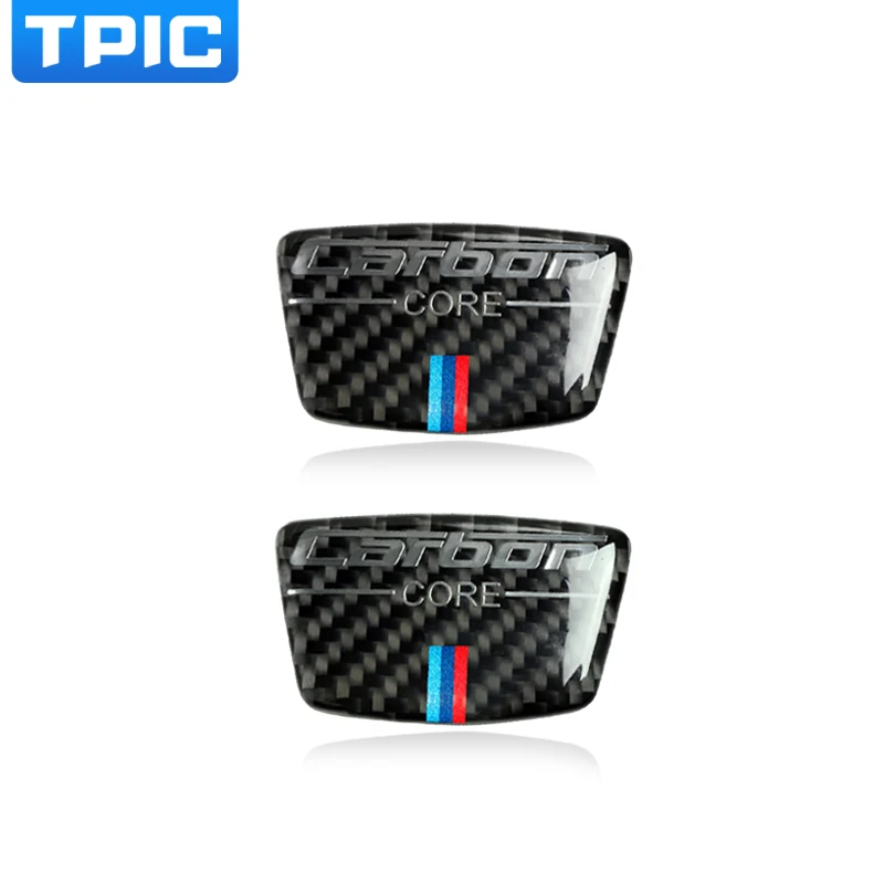 Автомобильная эмблема из углеродного волокна стикер для bmw e46 e39 e60 e90 f30 f34 f10 1 2 3 5 7